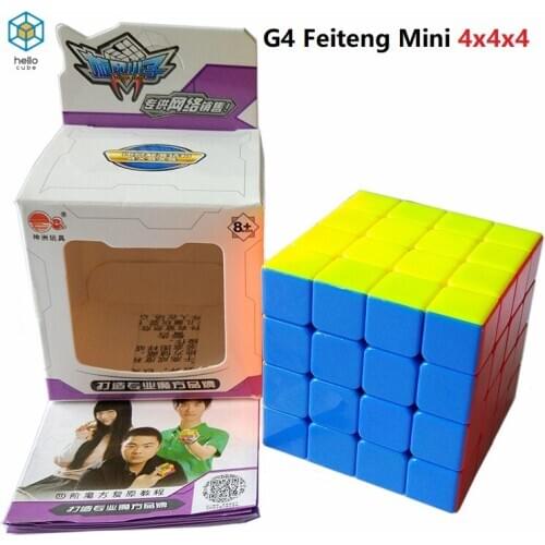 Cyclone Boys G4 Feiteng Mini 4x4x4 Magic Cube Stickerless Speed Cube 57mm Neo Cube Toys cubo magico Speed Puzzle