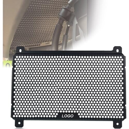 For Kawasaki Z400 Ninja400 18 19 Motorcycle CNC Oil Cooler Guard Radiator Grille Cover Protective Ninja 400 Z400 2018 2019 2020