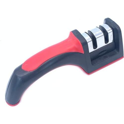 Home kitchen 2-Stage Knife Sharpener Professional Knife Sharpener Carbide Ceramic Quick Knives Sharpening Tools Outdoor tools