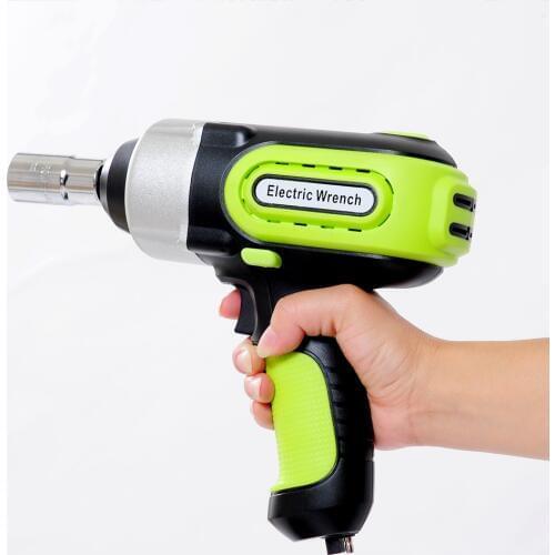 Electric Wrench Impact Driver Wrench Car Tire Remover Equipment 80W 420N·m Portable Auto Motor Professional Repair Kits QZ009