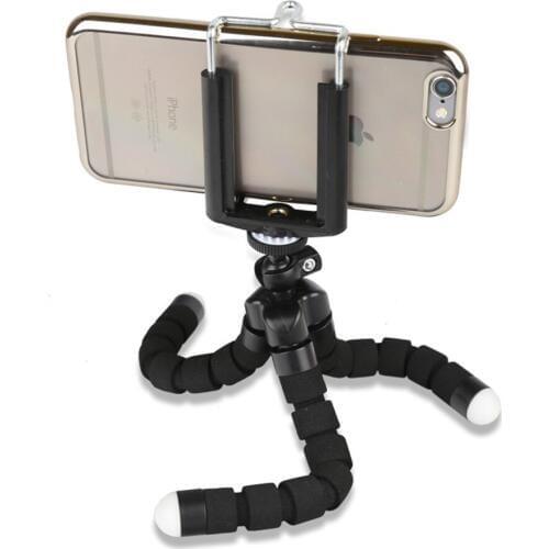 Flexible Tripod for Phone With Remote Control Phone Clip Mini Tripod for Digital Sport Camera Mobile Phone Light Monopod