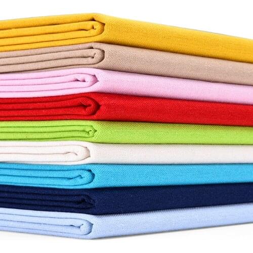 Cotton linen Summer clothing fabric DIY sewing upholstery shirt dress material