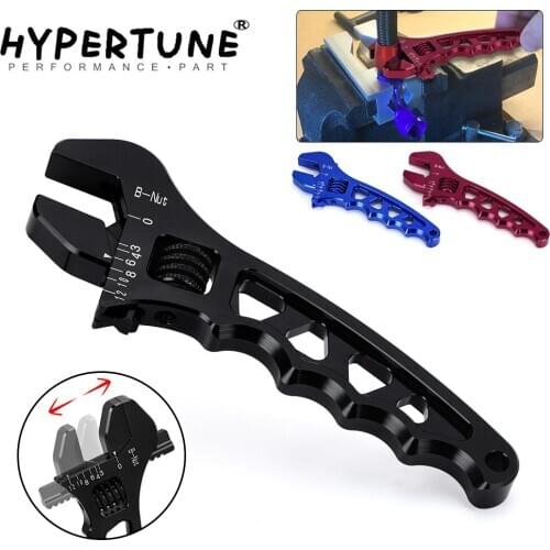 Hypertune - Adjustable AN 3 4 6 8 10 12 Aluminum WRENCH HOSE Fitting tool aluminum spanner AN3-AN12 HT-SLW0601