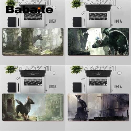 Babaite Top Quality The Last Guardian Gaming Player desk laptop Rubber Mouse Mat Free Shipping Large Mouse Pad Keyboards Mat