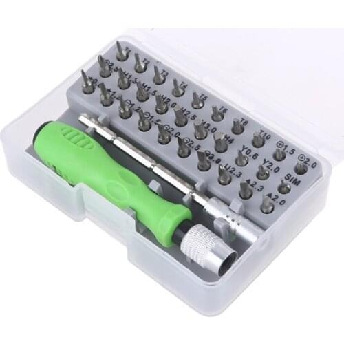 32 in 1 Precise Screwdriver Set Mini Magnetic Bits Kit Phone Laptop Mobile Camera Maintenance Repair Tool Reliable