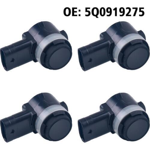 4pcs/lot PDC Parking Sensor Parktronic 5Q0919275 For Audi A3 Q5 For VW Golf 7 Touran For Seat LEON For Skoda Octavia III