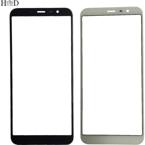 Mobile Front Outer Glass Lens Part For Meizu M6T Meilan 6T Front Glass Cover ( No Touch Screen Digitizer Panel ) Outer LCD OCA
