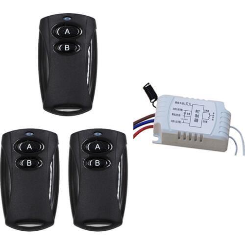 Curtain Lighting Remote Control Switch Wireless Remote Controller and Manual Switch Receiver Transmitter 315Mhz