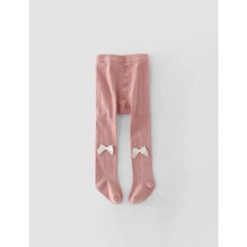 Cute Bowknot Baby Girl Tight Spring Summer Autumn Cotton Kid Pantyhose Thin Socks Pants Breathable Mesh Infant Toddler Stockings