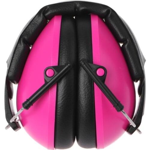 P82F Foldable Hearing Protection Ear Muffs Noise Cancelling Earmuff for Kids Child