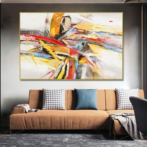 Modern Abstract Street Graffiti Poster and Print Colorful Wall Art Canvas Painting Picture for Living Room Decoration Home Decor