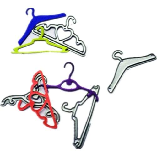 Clothes Hanger Suit Metal Cutting Dies Stencil DIY Scrapbooking Album Stamp Gift Embossing Crafts Decor