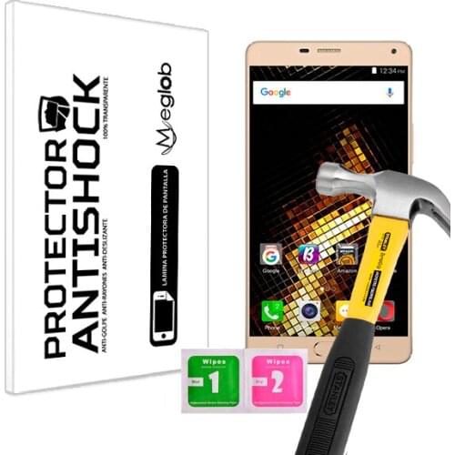 Protector de Pantalla Anti-Shock Anti-Golpe Anti-arañazos Compatible con Blu Energy XL