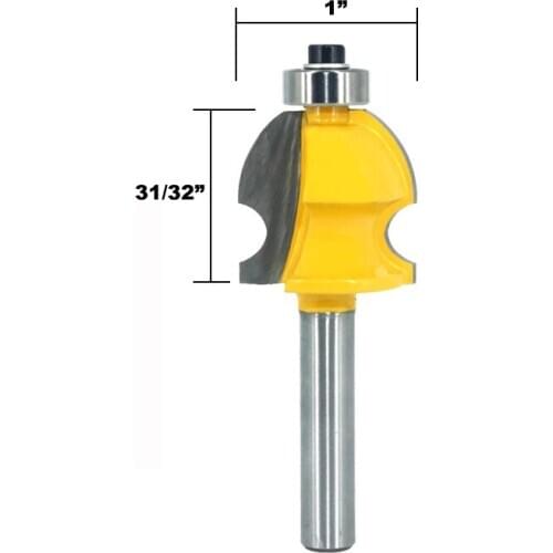 1pc 8mm Shank Line Architectural Molding Router Bit Woodworking Tenon Milling Cutter for Wood Machine Tools MC02076