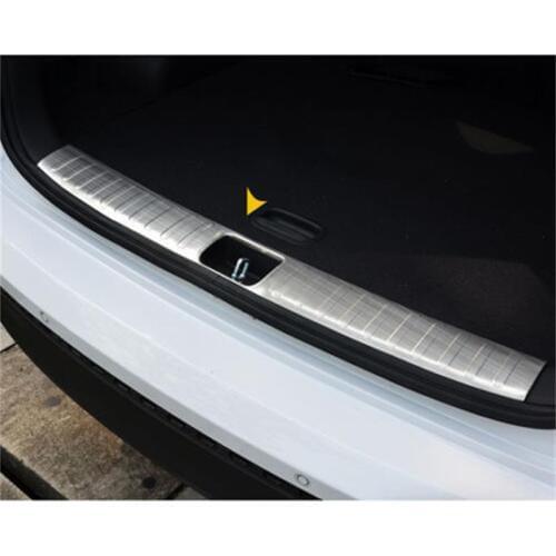 ABAIWAI Car Styling For Hyundai Tucson Trunk Pad Pedal Sticker Rear Door Inside Protection Nerf Bars Vehicle Scuff Plates Covers