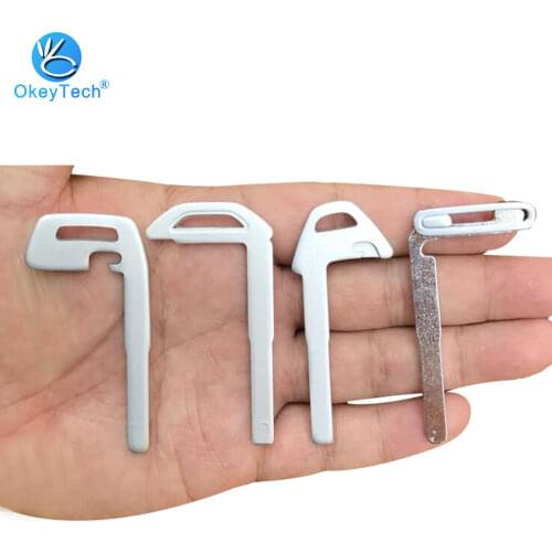 OkeyTech for Volvo XC60 XC90 S80 S60 S40 V50 V40 Smart Remote Car Key Cover Fob Case Emergency Blank Blade For Volvo Accessories