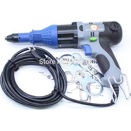 Electrical High Quality 220V Electricity Power Riveter Gun Riveting Tool Made In Taiwan 2.4mm/3.2mm/4.0mm/4.8mm