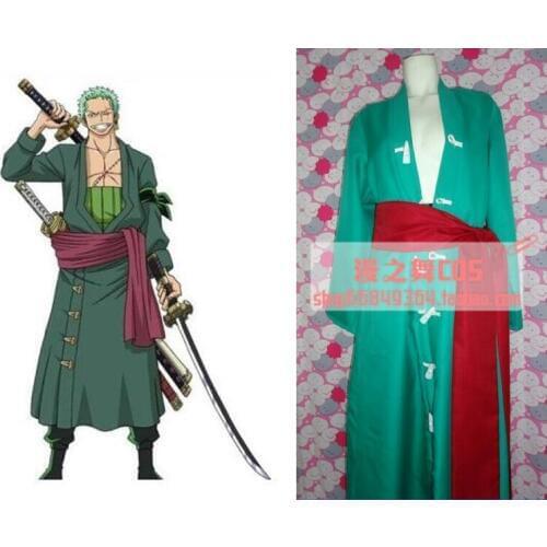 2016 One Piece Roronoa Zoro Cosplay Costume