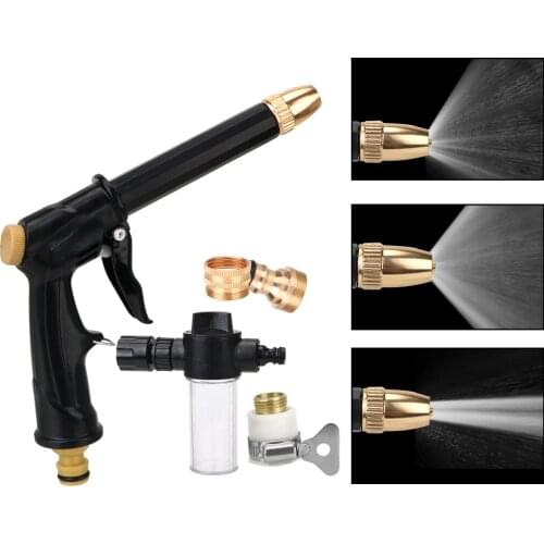 LEEPEE Nozzle Sprinkler For Cleaning Car Wash Machine Garden Portable High-pressure Water Gun Foam Water Gun Cleaning Tools