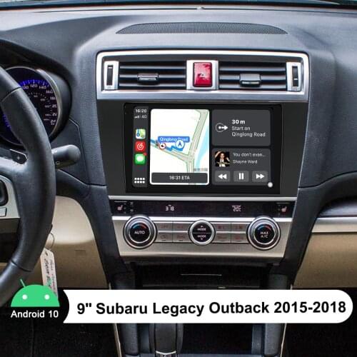 Radio 1 Din 9" Car Tape Recorder Android 10 Head Unit Multimedia Player Auto GPS Naviagtion For Subaru Legacy Outback 2015-2018