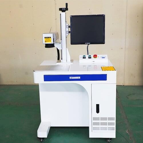 Multi-Function fiber laser marking machine with rotary 30W Raycus metal engraving machine have good price