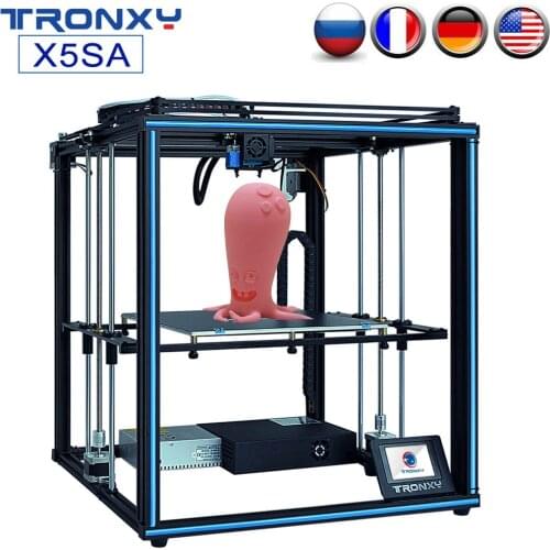 TRONXY Upgraded X5SA X5SA-400 DIY 3D Printer Kit 24V Auto Level FDM 3d Machine Filament Sensor High-precision Aluminium Frame