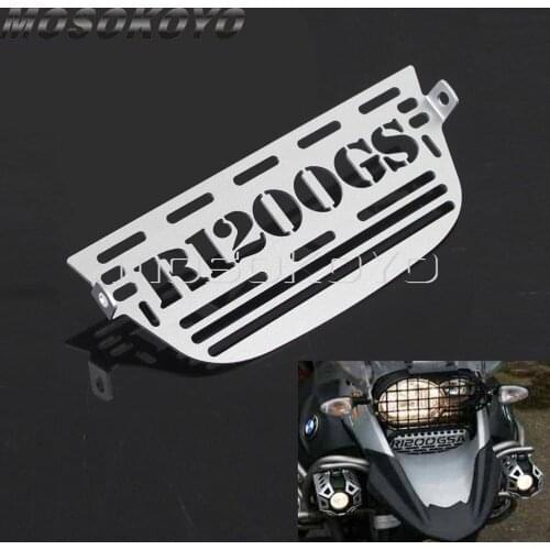 Motorcycle Aluminum Sliver Oil Cooler Guard Oil Cool Cover Protector for BMW R1200GS 2006-2012