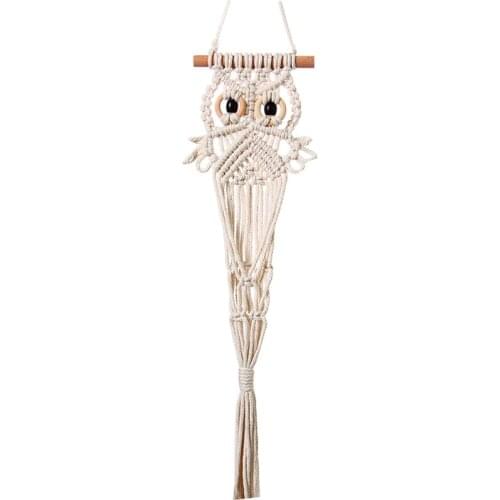 Macrame Wall Hanging, Macrame Woven Tapestry Plant Hangers, Boho Wall Hanging Basket Flower Pot Holder Plant Hangers, Newest