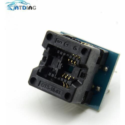 SOP8 SOIC8 to DIP8 EZ Socket Converter Module Programmer Output Power Adapter With 150mil Connector SOIC 8 SOP 8 To DIP 8
