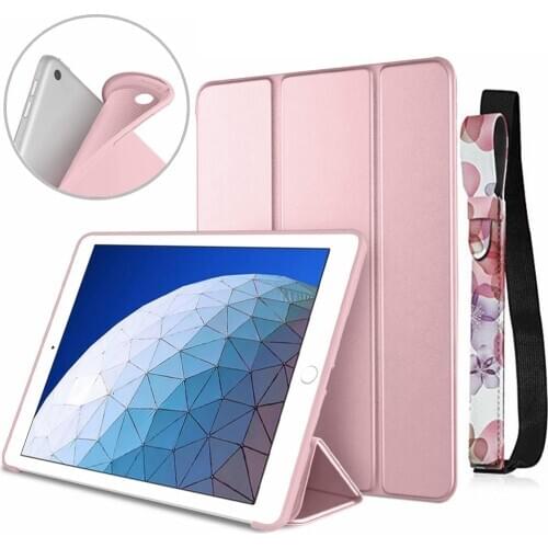 For iPad Air 3rd Generation 10.5 Case Smart Cover Trifold Stand Soft Back for iPad Air 3 10.5 Inch 10.2 7th 2019 Auto Sleep/Wake