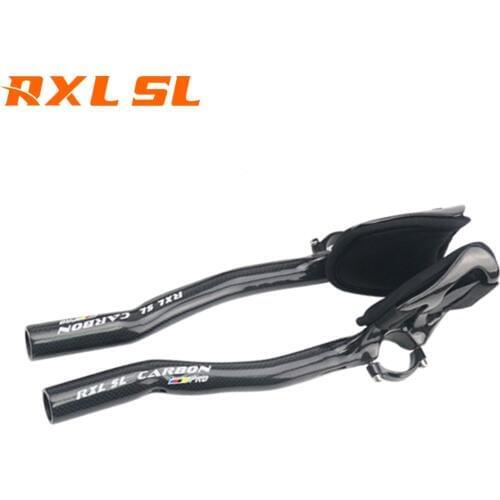 RXL SL Bicycle Handlebar Rest Handlebar/TT handlebar Triathlon Bicycle Extender Black Carbon Aero Bars 2017 3K Handlebar