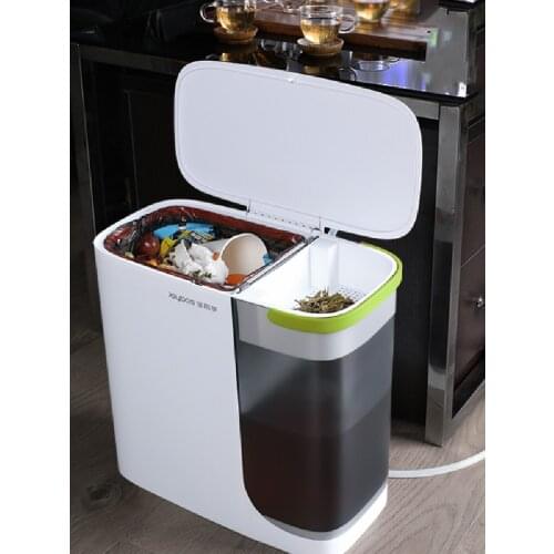 High Capacity Trash Bin Waste Sorting Storage Baskets Cleaning Tools Accessories Trash Bin Cubo De Basura Home Merchandises DB0L