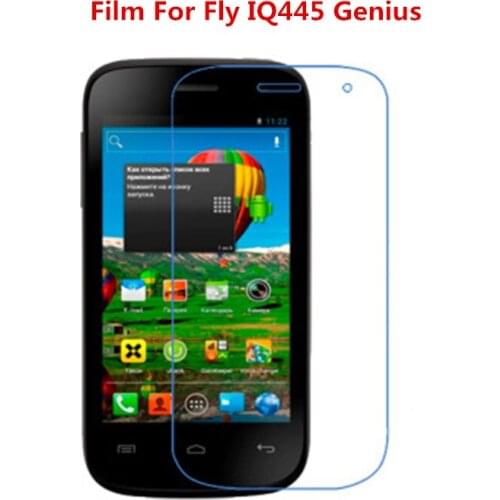 1/2/5/10 Pcs Ultra Thin Clear HD LCD Screen Protector Film With Cleaning Cloth Film For Fly IQ445 Genius