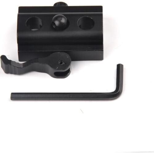 20mm Bipod Adapter Sling Mount Swivel Adapter Fit 20mm Weaver Rail Mount Gun Accessory For Archery Hunting