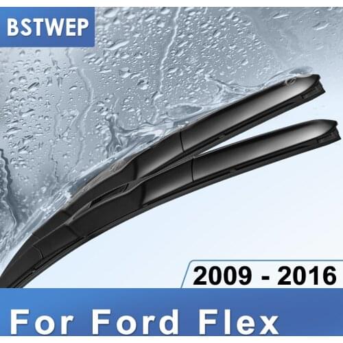 BSTWEP Hybrid Wiper Blades for Ford Flex Fit hook Arms