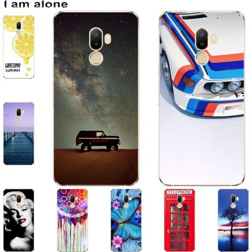I am alone Phone Case For Ulefone Power 2 S8 S8 Pro S10 Pro Bags Fashion Color Cartoon Printed Paint Mobile