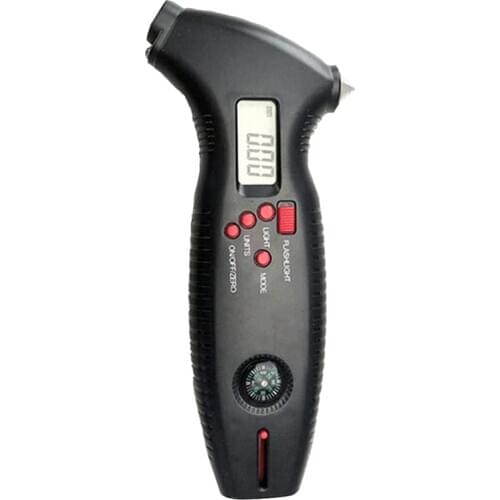 Digital Tire Pressure Gauge Meter Tire Diagnostic Tool 0-200 PSI Backlight LED Air Pressure Gauge for Bicycle Car