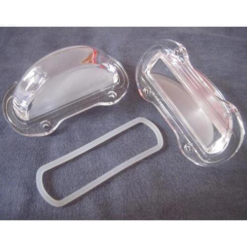 #MDKJ-83 High quality LED Lens, Window lamp lens, Lens Size: 83X42.51mm+Waterproof ring, Degree: 3X180, Clean surface, PMMA