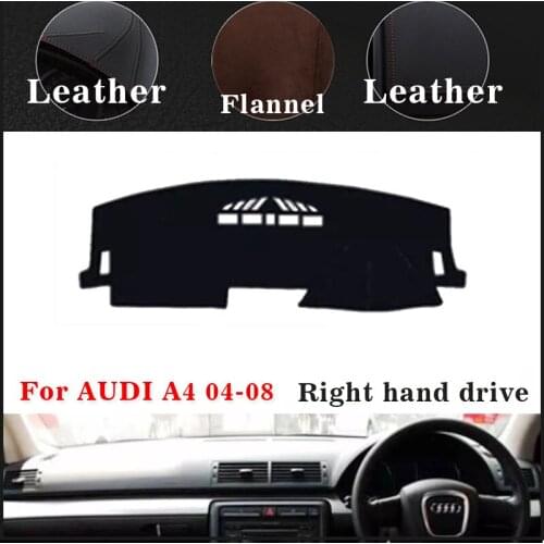 Car dashboard covers For AUDI A4 04-08 right hand drive dashmat pad dash cover auto dashboard accessories Light-proof pad