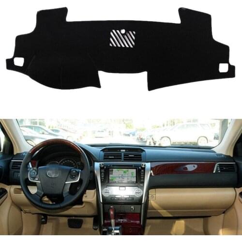 For Toyota Camry XV50 2012-2017 Dashboard Cover Dashmat Dash Mat Pad Interior Sun Shade Dash Board Cover ANTI-UV Car Accessories