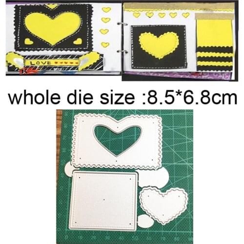 Craft dies metal cutting dies cut die envelope cover frame Scrapbooking dies craft paper knife mould blade punch stencils dies