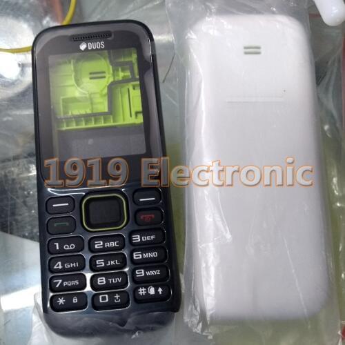 New Full Phone Housing Cover Case+English Or Russian Keypad For Samsung B310E b310