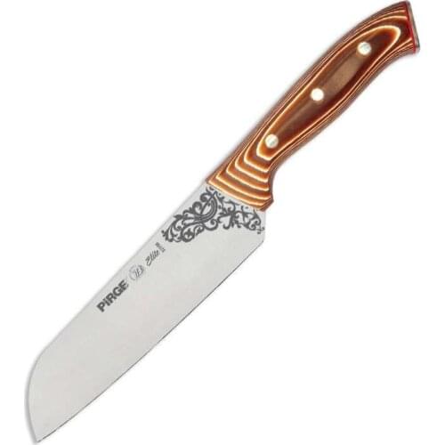 Pirge, Elite Santoku Knife 18 cm - Professional Household Knives, Kitchen Knives and Chef Knives - 32168