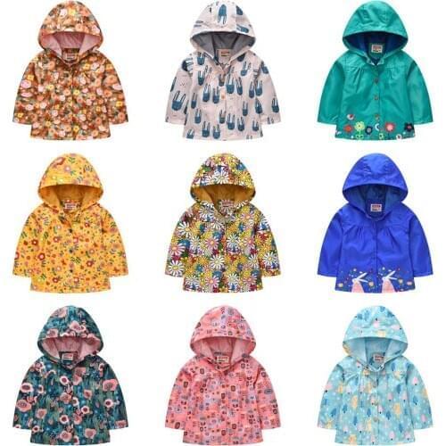 Autumn Jackets 2020 Baby Girls Windbreaker For Girls Trench Coat Raincoat Kids Outerwear Coat For Girls Jacket Children Clothes