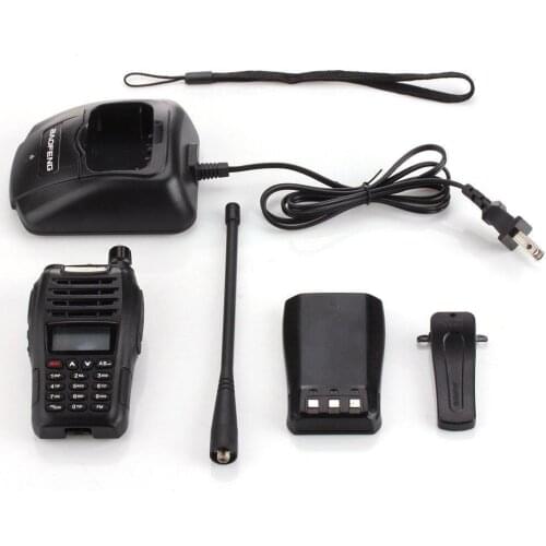 Baofeng UV-B6 Walkie Talkie 5W 99CH UHF+VHF HF Transceiver Ham Radio Handy Hunting Radio Receiver With Headfone