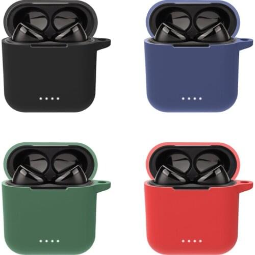 Shockproof Protective Cover for TOZO T6 Waterproof Case Washable Bluetooth-compatible Silicone Protection Nonslip Sleeve