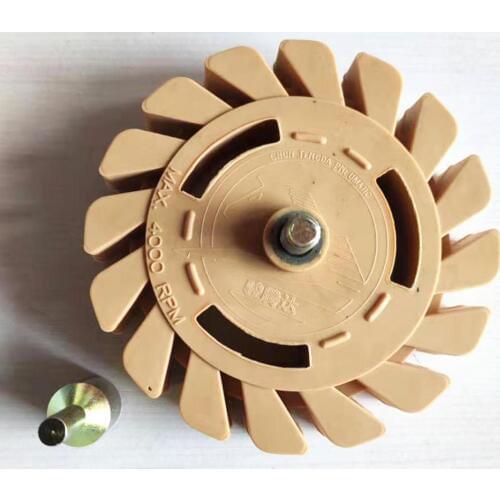 20mm 3.9" Rubber Wheel Paint Eraser Wheel Glue Remover Pinstripes Vinyl Decals Stickers Cleaner Tools E30