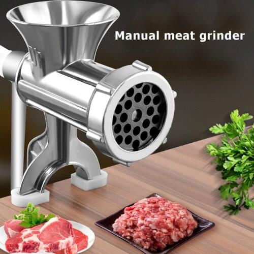 Manual meat grinder aluminum alloy sausage beef pasta machine sausage grinder manual aluminum alloy grinder kitchen tool
