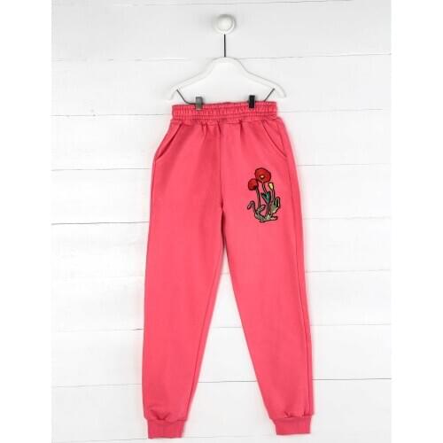 Girl Child Young Turkey Production Fast Shipping Quality Cotton Sweatpants Seasonal Sports Daily Use 2020 Style Girl Pants