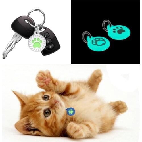 Luminous Models Protective Cover Location Tracker Anti-lost Device Keychain Protective Silicone Case For AirTags Tracker 2021